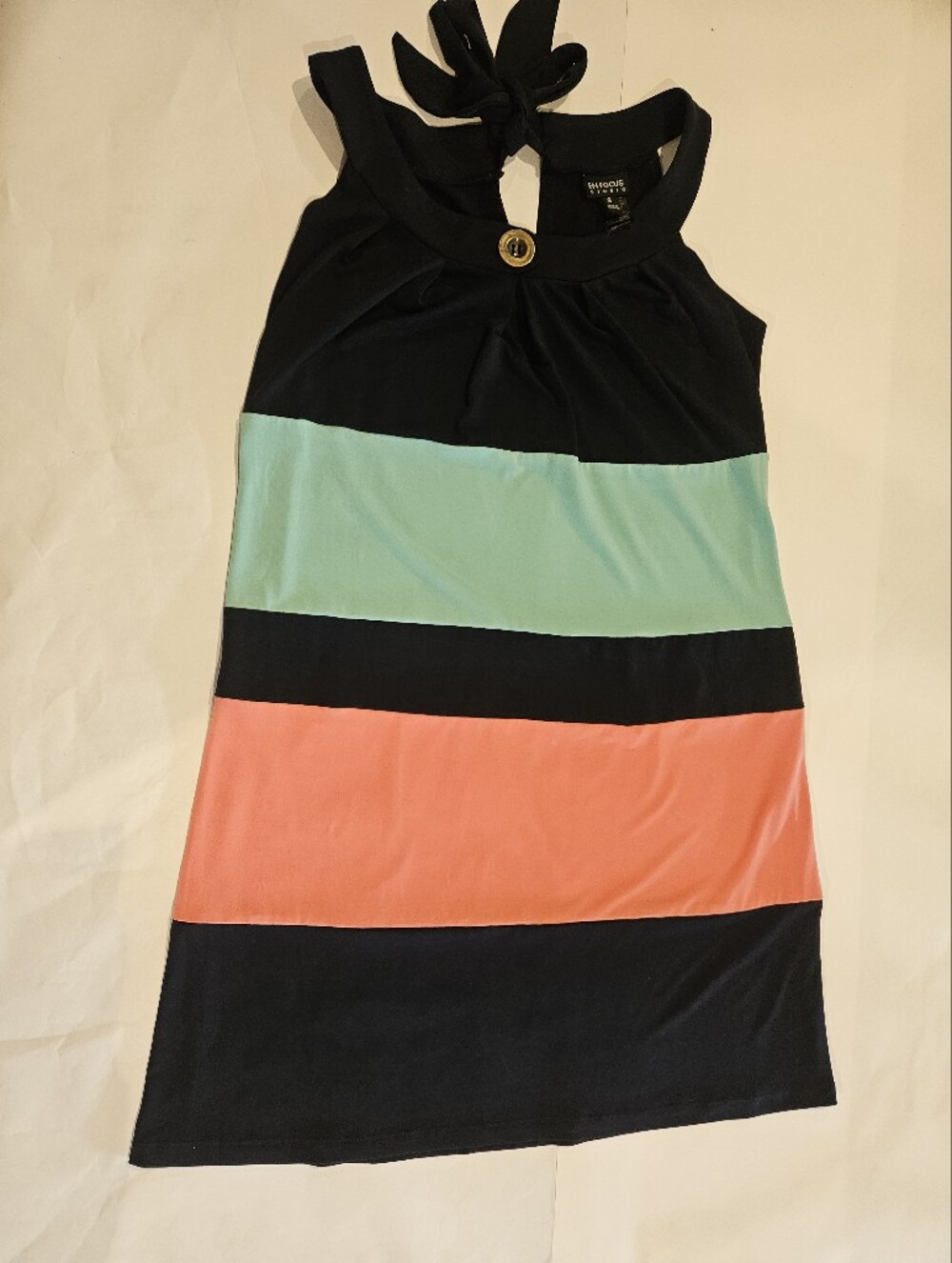 Enfocus Studio Navy Dress Size 8